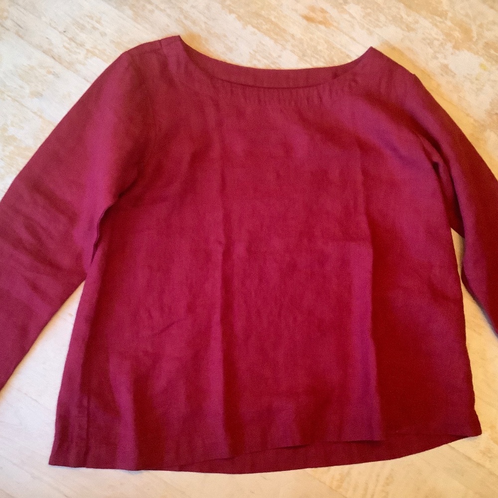 NWOT not perfect Linen January top